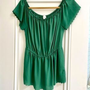 Anthropologie 9-H15 STCL Top